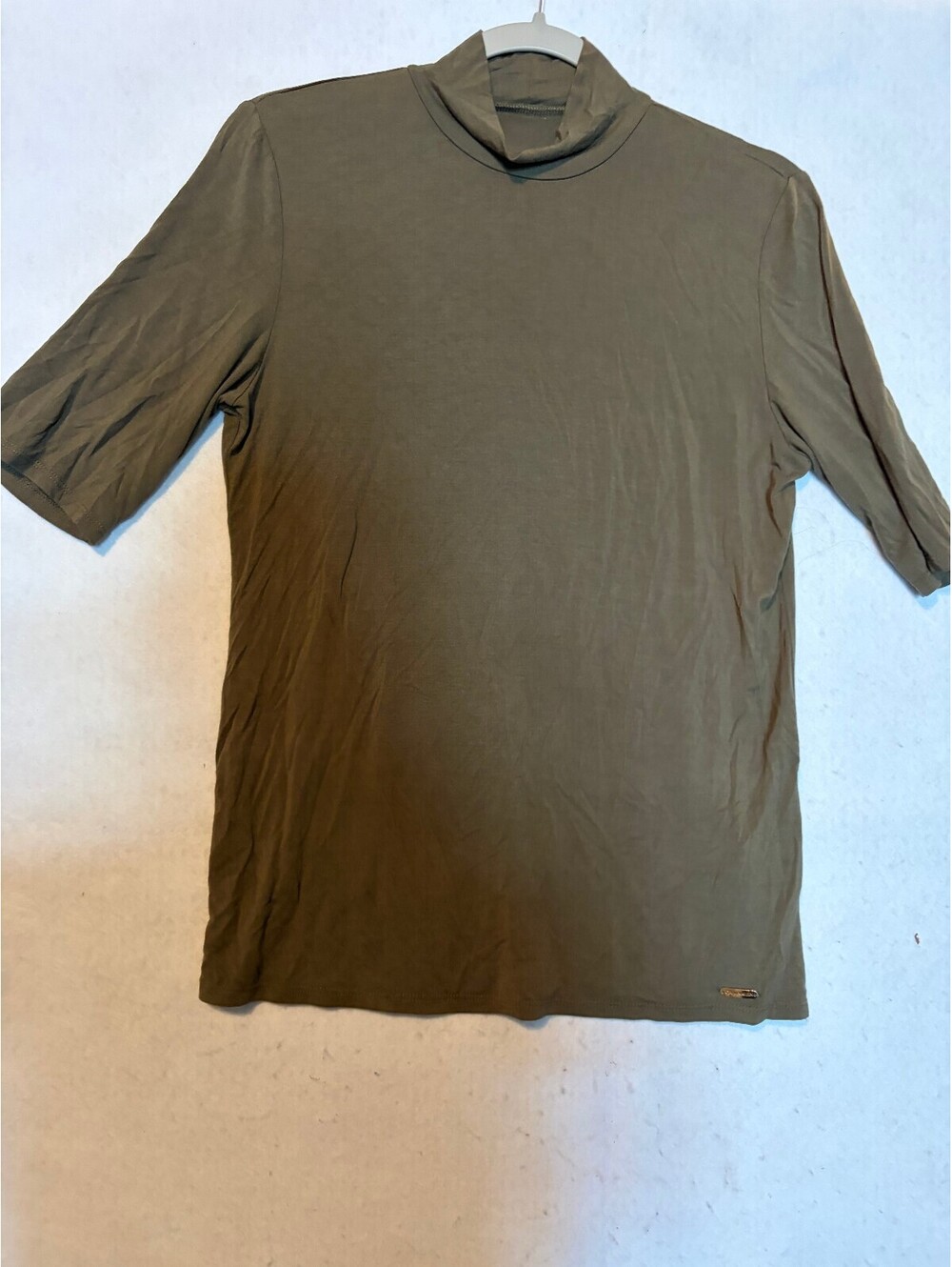 Calvin Klein Medium Brown Turtleneck Shirt